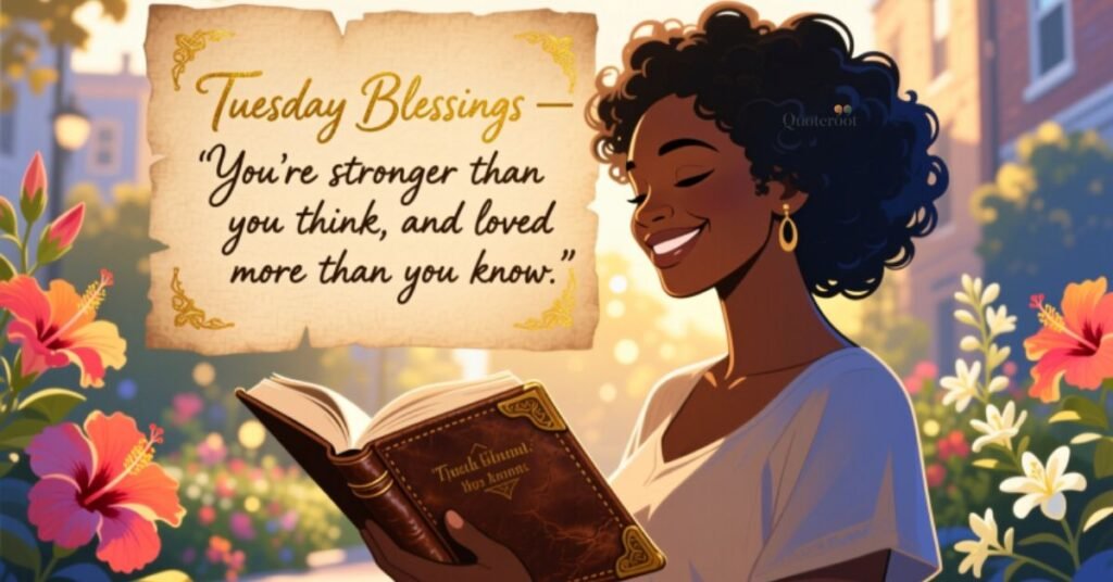 African American Tuesday Blessings Quotes Images 
