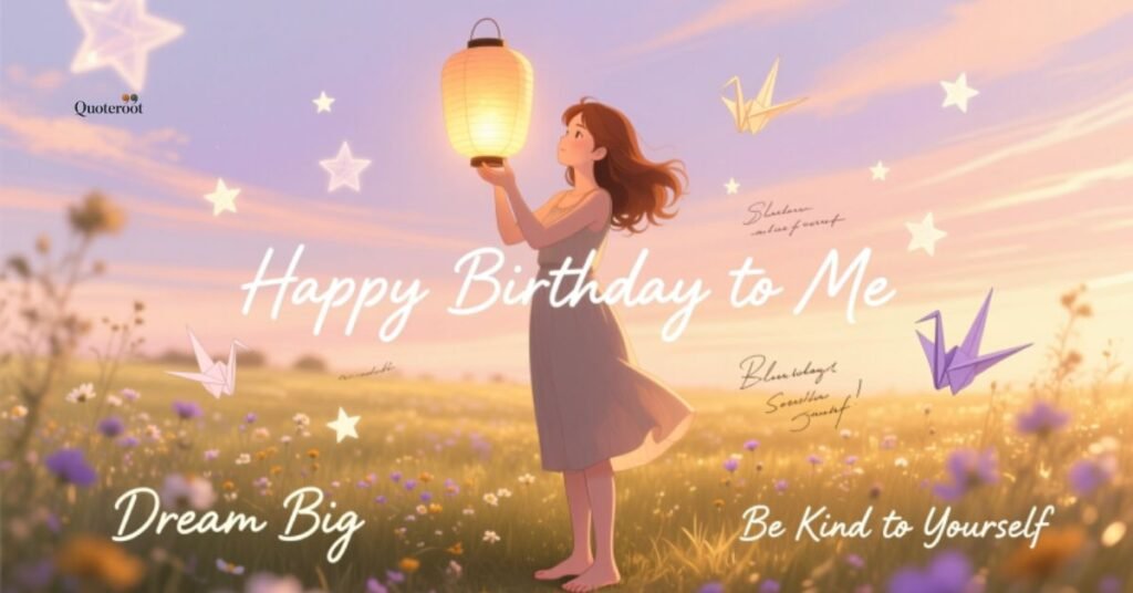 Birthday Wishes to Myself