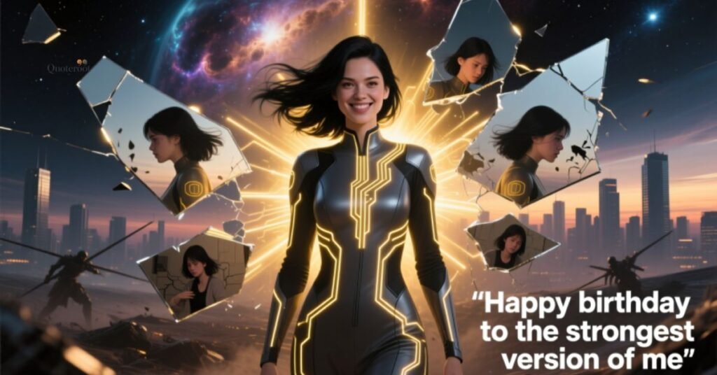 Happy birthday to the strongest version of me.