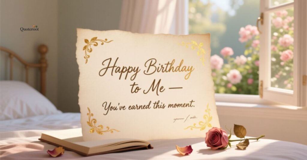 Inspirational Birthday Messages to Myself