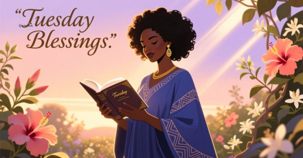 AfricanAmerican Tuesday blessings Images and quotes

