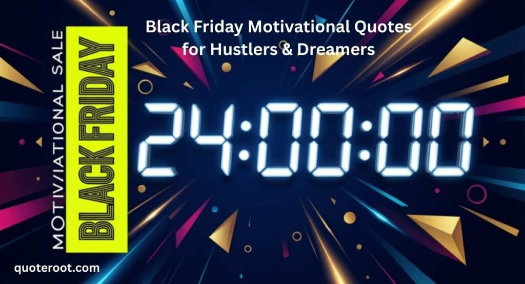 Black Friday Motivational Quotes 