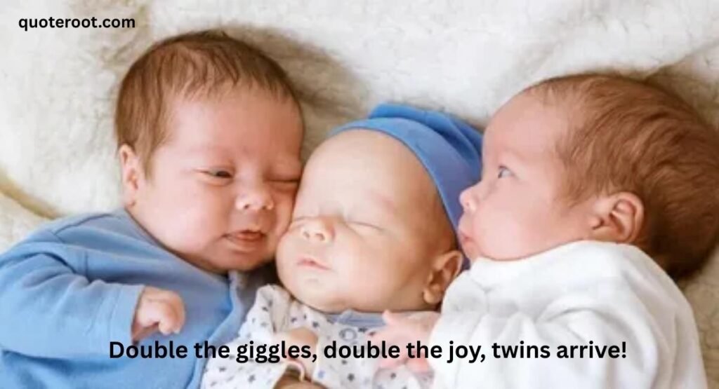 Captions for Twin and Multiple Babies