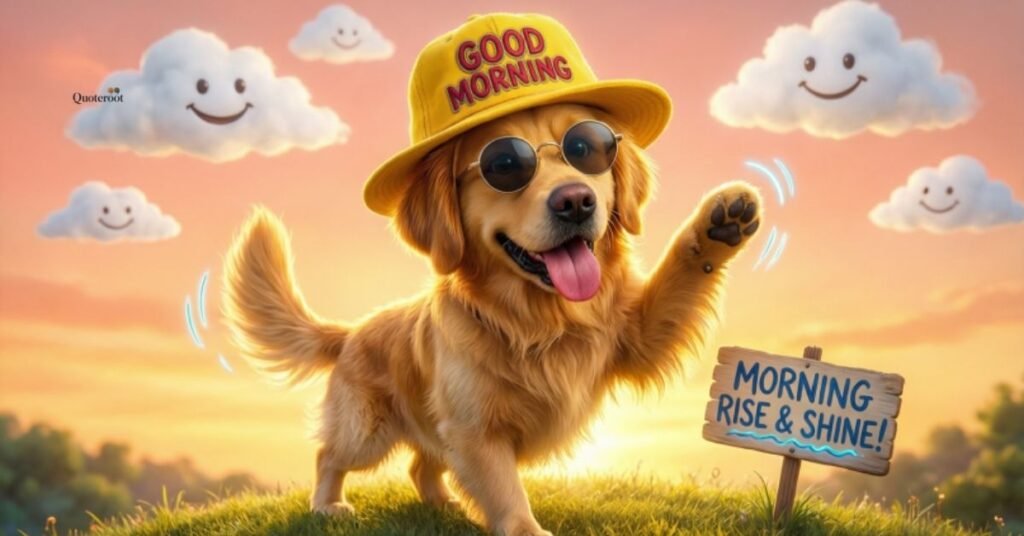 Good Morning Blessings GIF Funny