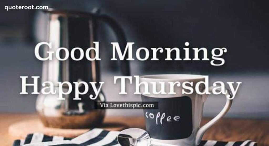 Good Morning Thursday Inspirational Blessings Images