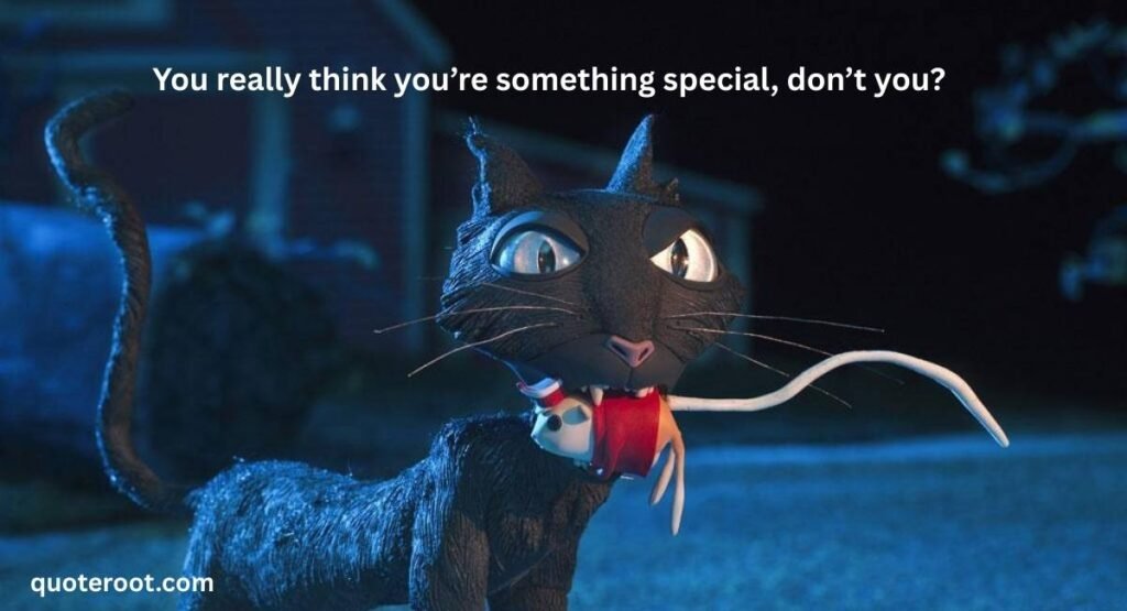 Memorable Coraline Cat Quotes
