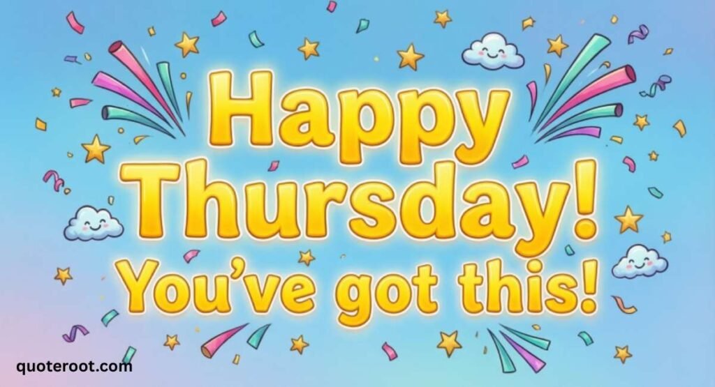 Motivational Happy Thursday Quotes