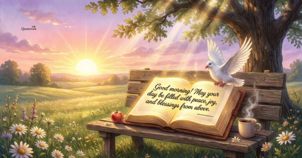 positive bible verse good morning blessings gif