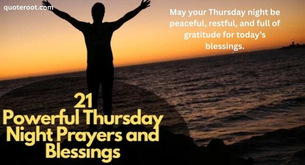 Positive Thursday Night Blessings