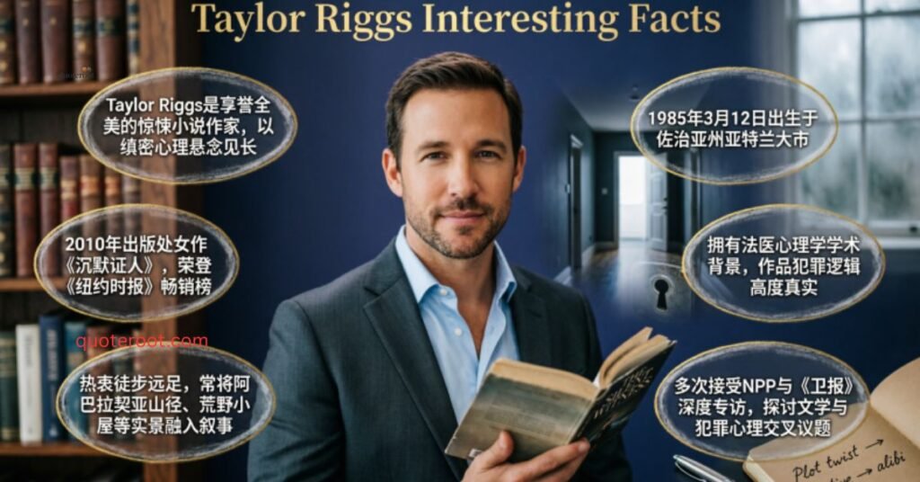 Taylor Riggs Interesting Facts