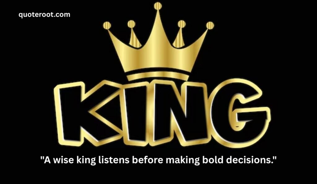 Famous Quotes About Kings