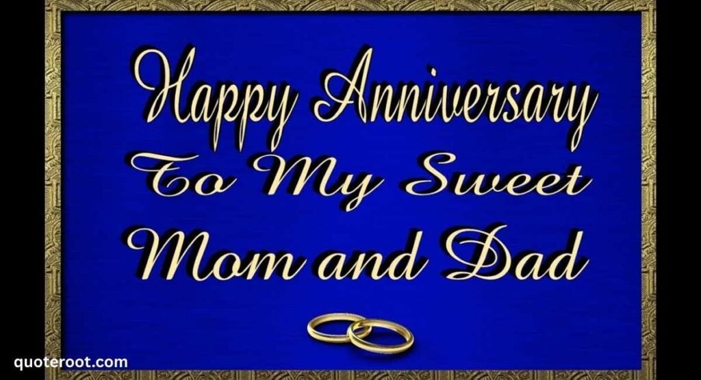 Happy 31st Year Anniversary For Mom And Dad