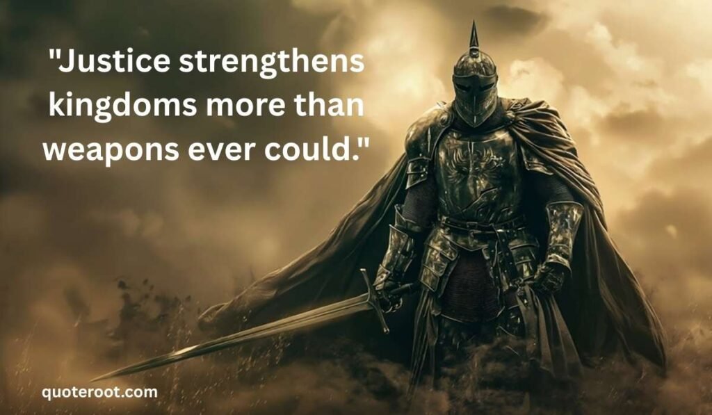 King Quotes About Justice