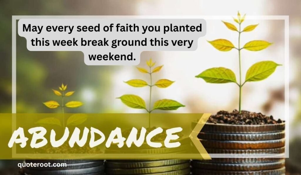 Prosperity & Abundance Friday Blessings