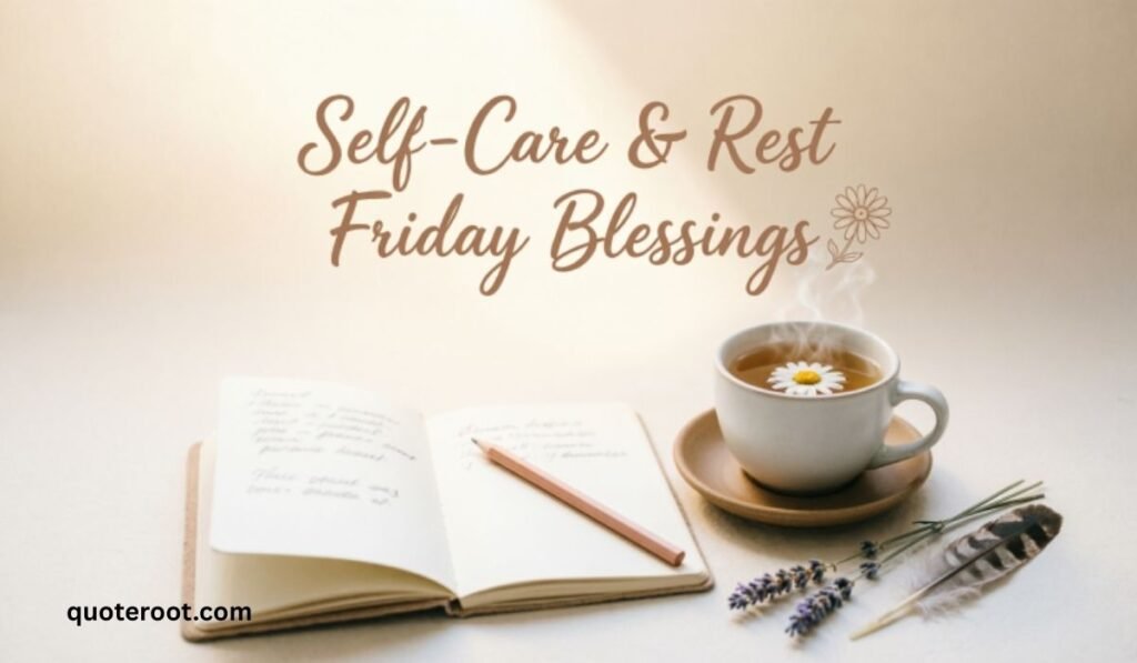 Self-Care & Rest Friday Blessings