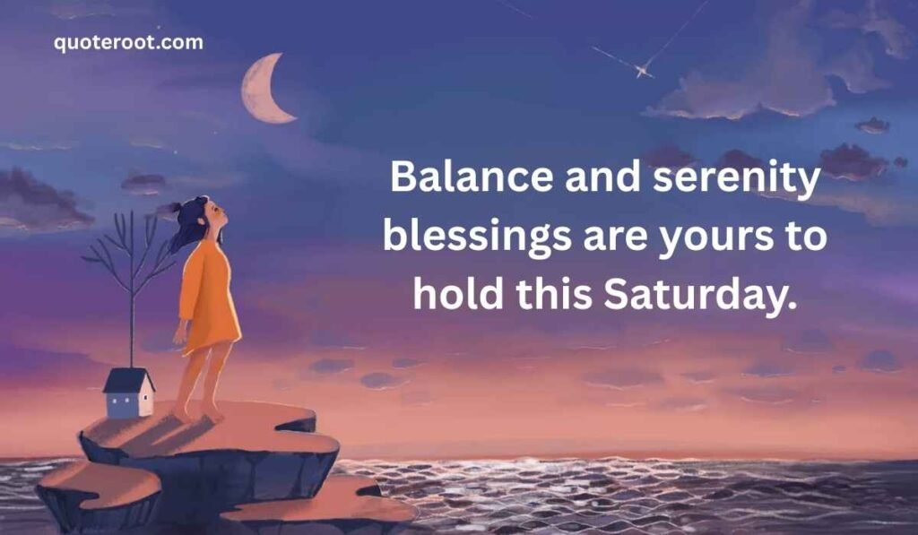 Peaceful Saturday Blessings