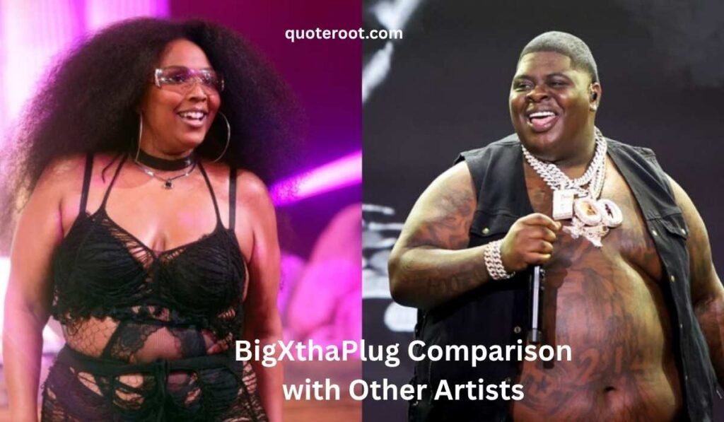 BigXthaPlug Comparison with Other Artists