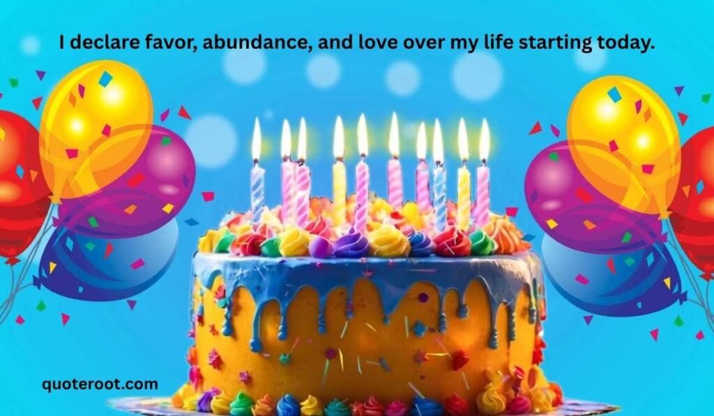 Birthday Prayers and Blessings for Myself