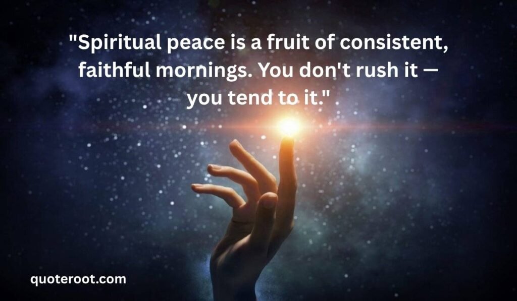 Black Good Morning Quotes for Spiritual Growth