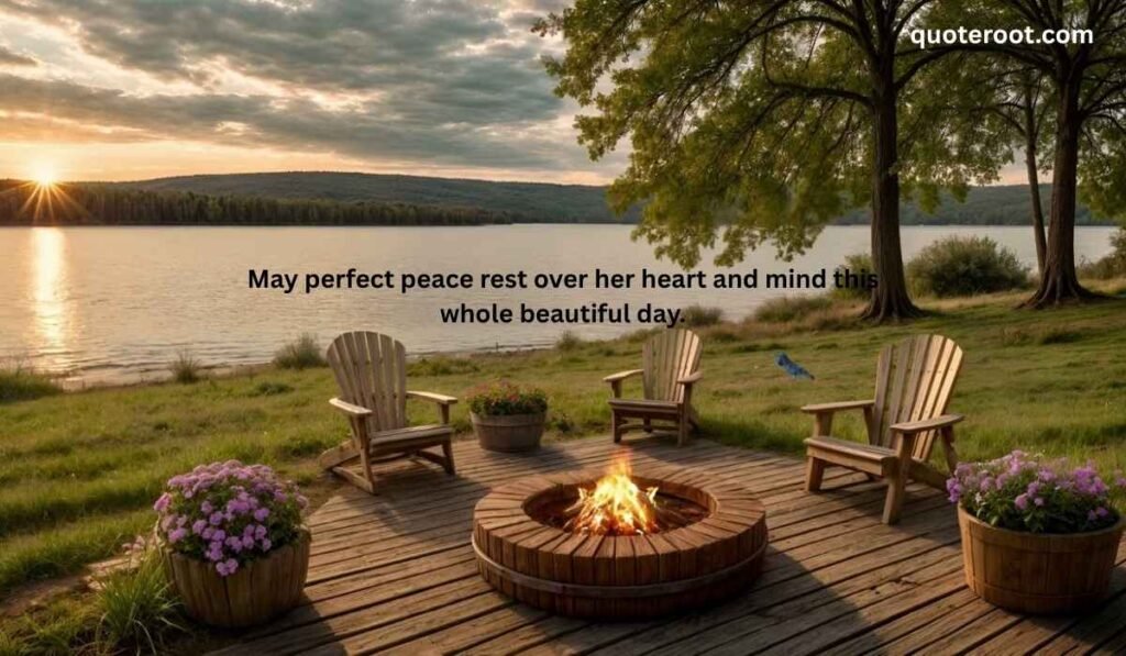 Good Morning Prayer for Her Peace