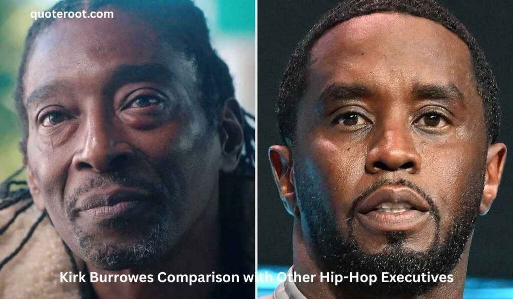 Kirk Burrowes Comparison with Other Hip-Hop Executives