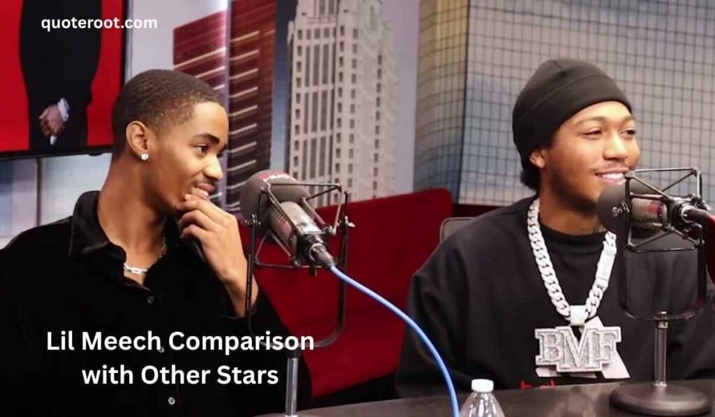Lil Meech Comparison with Other Stars