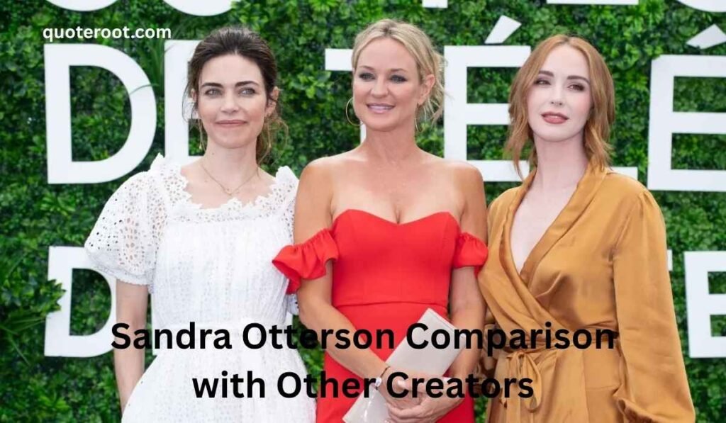 Sandra Otterson Comparison with Other Creators