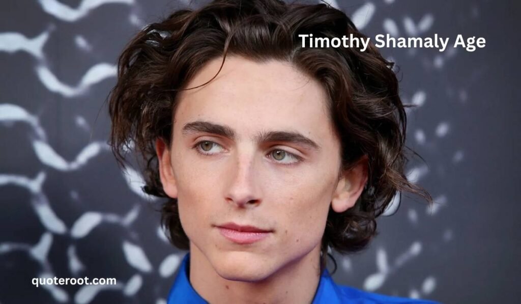 Timothy Shamaly Age