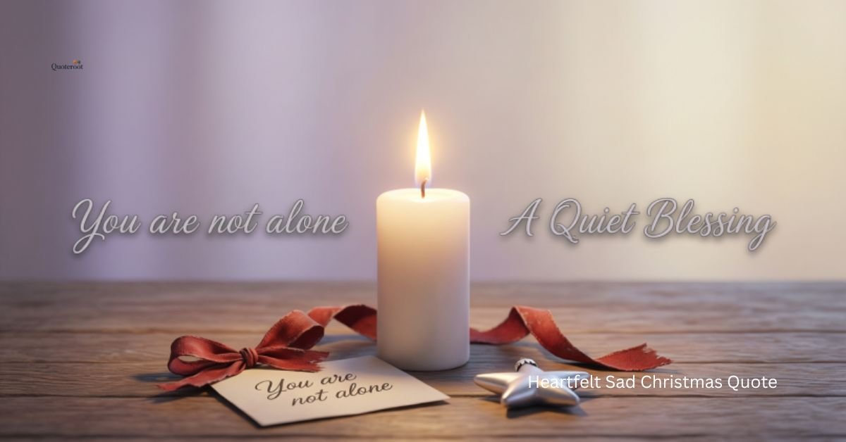 Heartfelt Sad Christmas Quotes for Lonely Holidays A Quiet Blessing