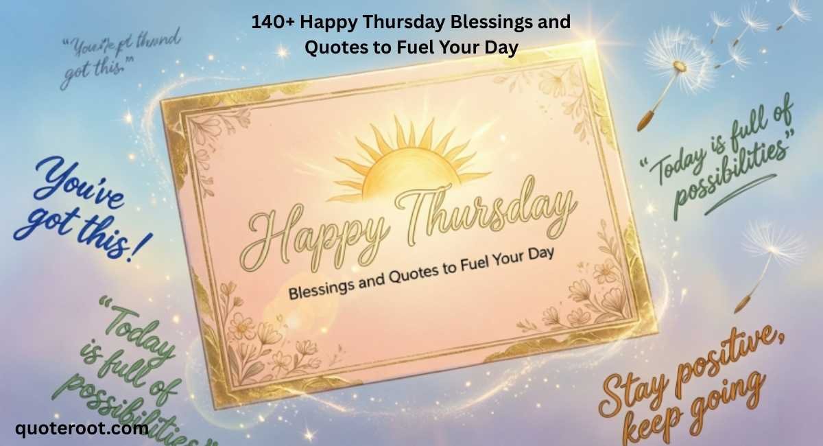 Happy Thursday Blessings and Quotes to Fuel Your Day