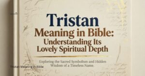 Tristan Meaning in Bible: Understanding Its Lovely Spiritual Depth