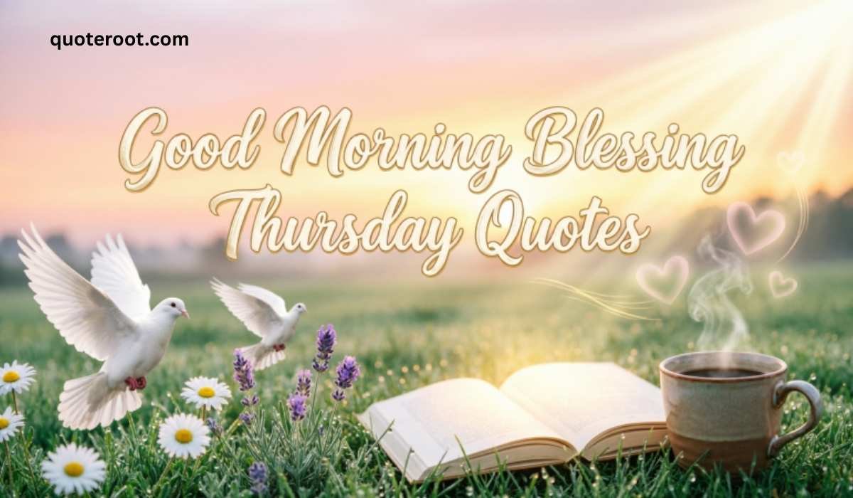 Good Morning Blessing Thursday Quotes
