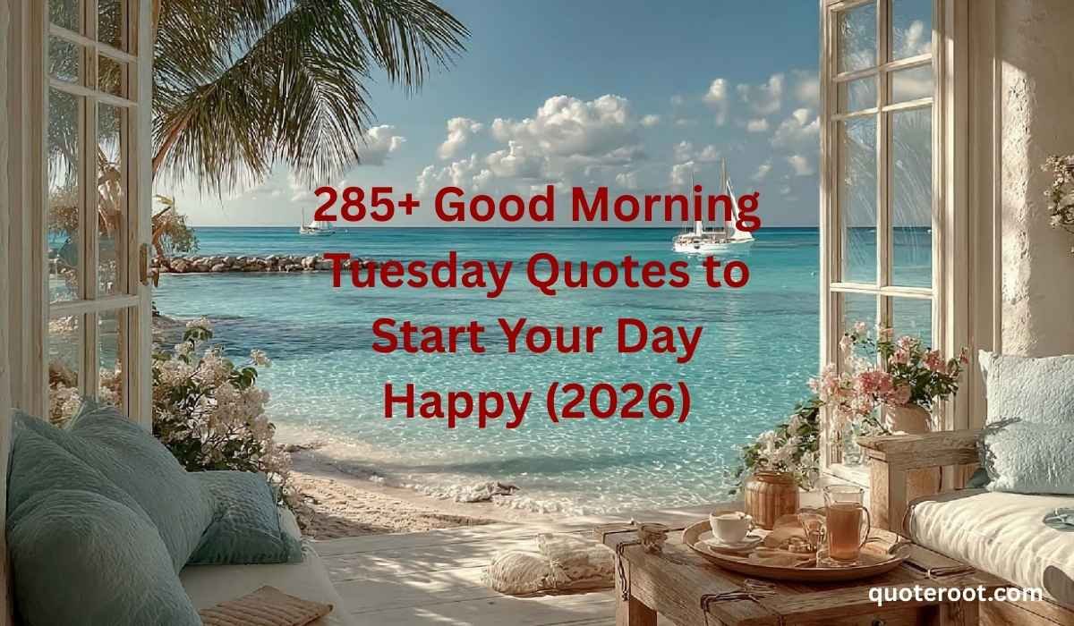 Morning Tuesday Quotes