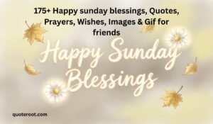 Happy sunday blessings