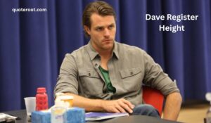 Dave Register Height