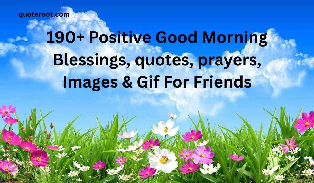 Good Morning Blessings