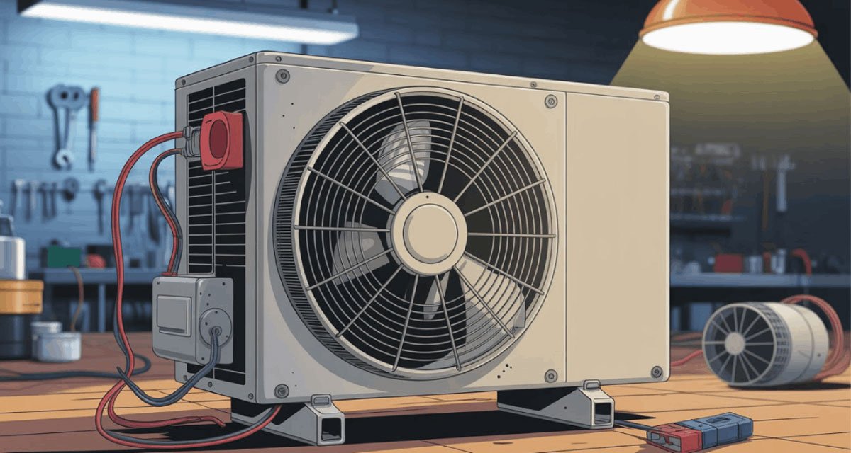 Condenser-Fan-Not-Spinning