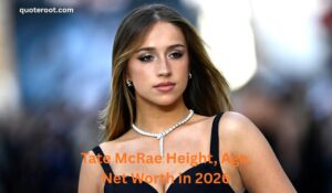 Tate McRae Height